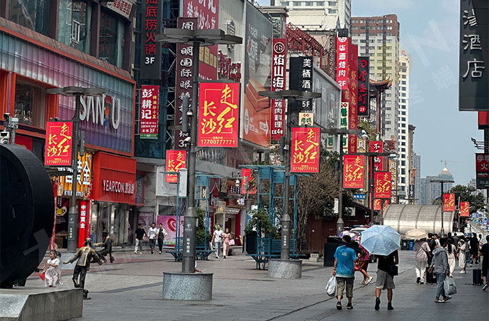 智慧路燈,LED燈桿屏